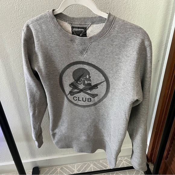 Fragment Other - FRAGMENT x NEIGHBORHOOD sz S Gray Fleece Sweatshirt Long Sleeve Japan
